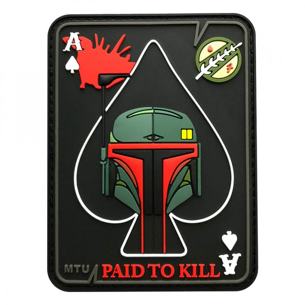 star wars patch card